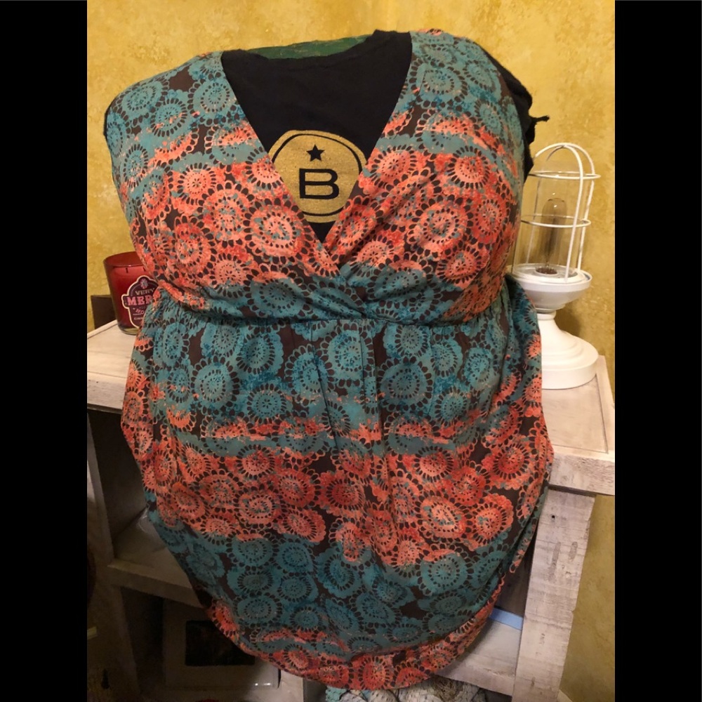 Fun plus size top